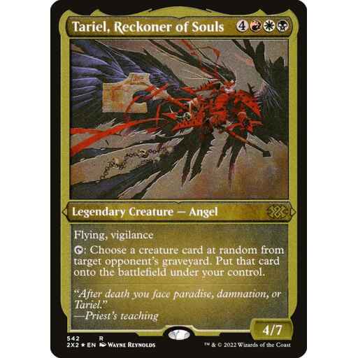 Double Masters 2022 - 542 - Tariel, Reckoner of Souls - Rare - Multi - Non-foil