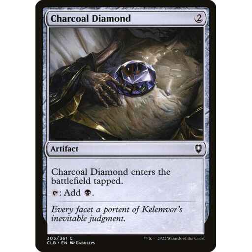 Commander Legends: Battle for Baldur's Gate - 305 - Charcoal Diamond - Common - C - Foil