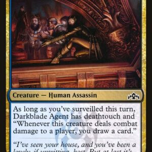 Guilds of Ravnica - 164 - Darkblade Agent - Common - UB - Foil