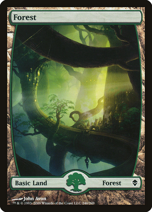 Zendikar - 246 - Forest - Common - C - Non-foil