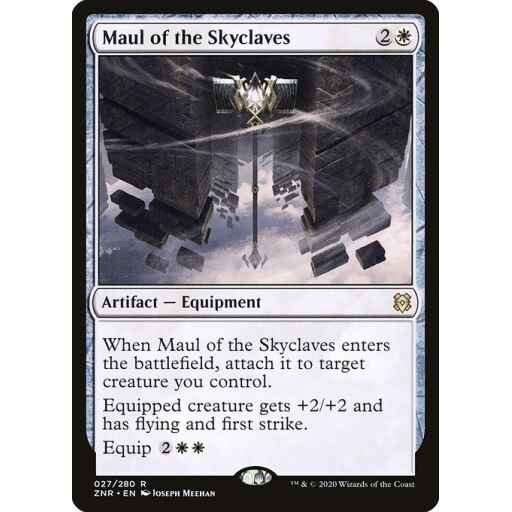 Zendikar Rising - 27 - Maul of the Skyclaves - Rare - W - Foil
