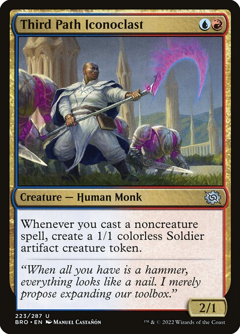 The Brothers' War - 223 - Third Path Iconoclast - Uncommon - UR - Non-foil