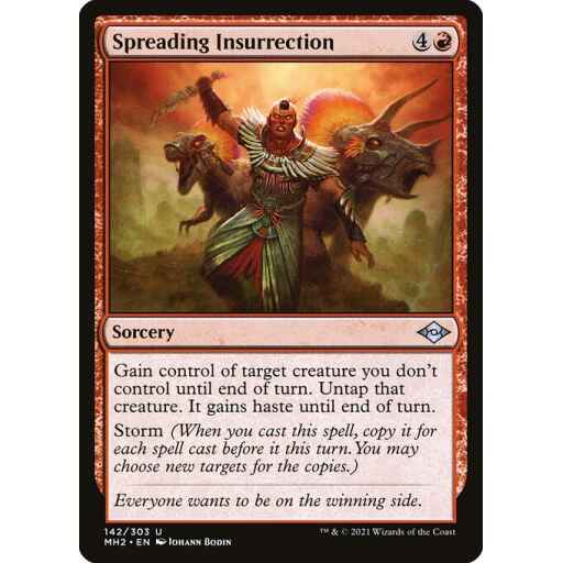 Modern Horizons 2 - 142 - Spreading Insurrection - Uncommon - R - Foil