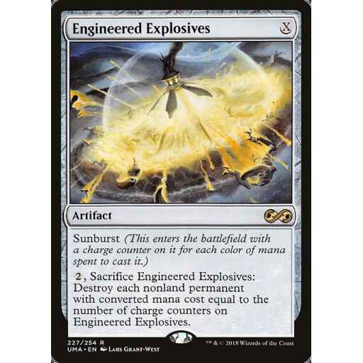 Ultimate Masters - 227 - Engineered Explosives - Rare - C - Foil