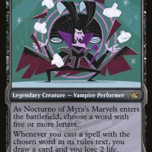 Unfinity - 248 - Nocturno of Myra's Marvels - Rare - B - Non-foil