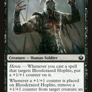 Journey into Nyx - 61 - Bloodcrazed Hoplite - Common - B - Non-foil (Front)