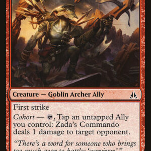 Oath of the Gatewatch - 120 - Zada's Commando - Common - R - Non-foil