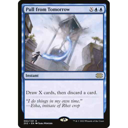 Double Masters 2022 - 62 - Pull from Tomorrow - Rare - U - Foil