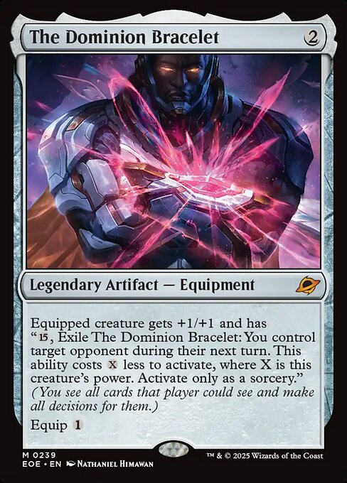 Edge of Eternities - 239 - The Dominion Bracelet - Mythic - C - Non-foil