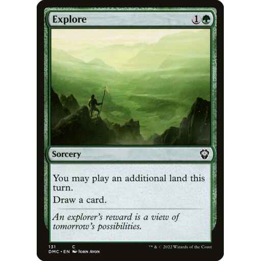 Dominaria United Commander - 131 - Explore - Common - G - Non-foil