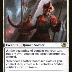 The Brothers' War - 25 - Siege Veteran - Rare - W - Foil