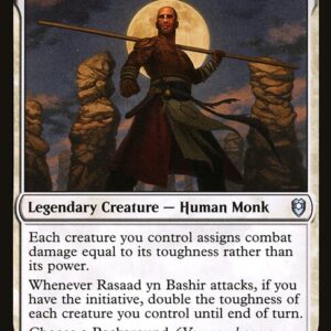 Commander Legends: Battle for Baldur's Gate - 37 - Rasaad yn Bashir - Uncommon - W - Foil