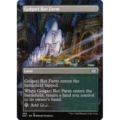Double Masters 2022 - 406 - Golgari Rot Farm - Uncommon - C - Non-foil