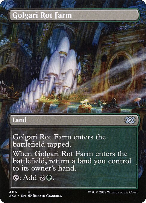 Double Masters 2022 - 406 - Golgari Rot Farm - Uncommon - C - Non-foil