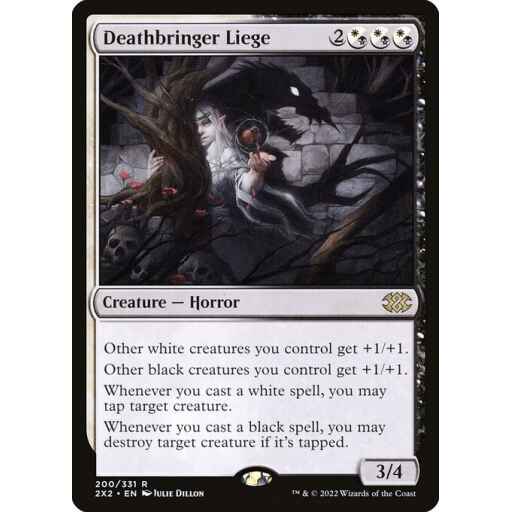 Double Masters 2022 - 200 - Deathbringer Liege - Rare - WB - Non-foil