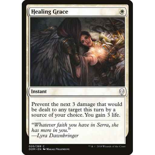 Dominaria - 20 - Healing Grace - Common - W - Non-foil