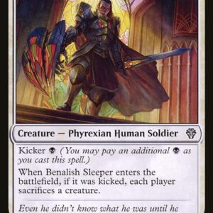 Dominaria United - 8 - Benalish Sleeper - Common - W - Foil