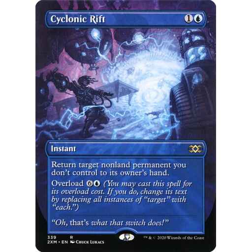 Double Masters - 339 - Cyclonic Rift - Rare - U - Non-foil