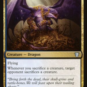 Midnight Hunt Commander - 154 - Ruthless Deathfang - Uncommon - UB - Non-foil (Front)