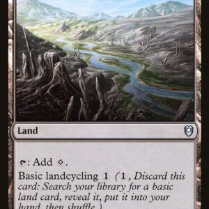 Commander Legends: Battle for Baldur's Gate - 880 - Ash Barrens - Uncommon - C - Non-foil