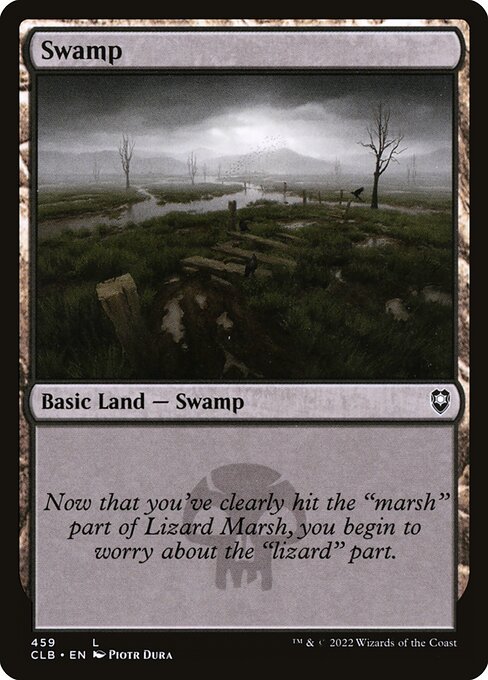 Commander Legends: Battle for Baldur's Gate - 459 - Swamp - Common - C - Foil