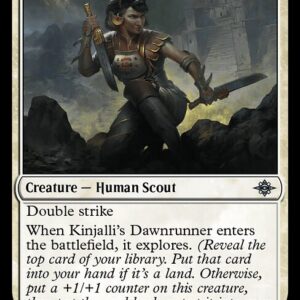 The Lost Caverns of Ixalan - 19 - Kinjalli's Dawnrunner - Uncommon - W - Non-foil (Front)