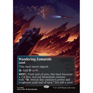 Edge of Eternities: Stellar Sights - 180 - Wandering Fumarole - Rare - C - Foil