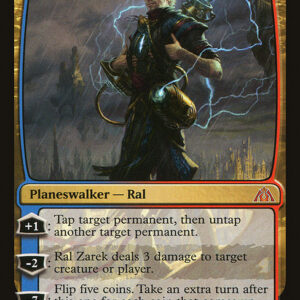 Dragon's Maze - 94 - Ral Zarek - Mythic - UR - Foil (Front)