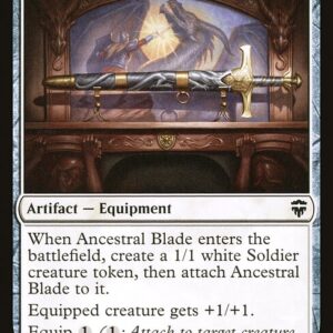 Commander Legends - 5 - Ancestral Blade - Common - W - Non-foil