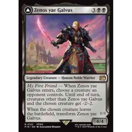 Final Fantasy - 127 - Zenos yae Galvus // Shinryu, Transcendent Rival - Rare - C - Non-foil