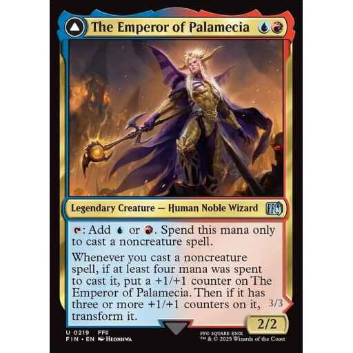 Final Fantasy - 219 - The Emperor of Palamecia // The Lord Master of Hell - Uncommon - C - Non-foil