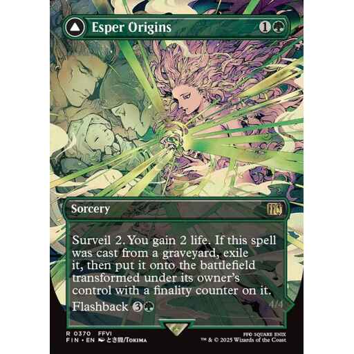 Final Fantasy - 370 - Esper Origins // Summon: Esper Maduin - Rare - C - Non-foil