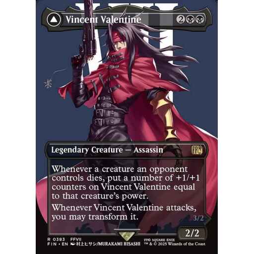 Final Fantasy - 383 - Vincent Valentine // Galian Beast - Rare - C - Non-foil