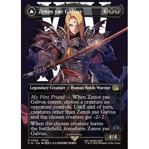 Final Fantasy - 384 - Zenos yae Galvus // Shinryu, Transcendent Rival - Rare - C - Non-foil