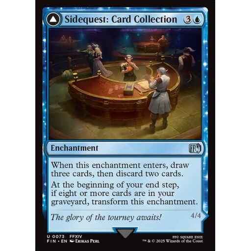 Final Fantasy - 73 - Sidequest: Card Collection // Magicked Card - Uncommon - C - Non-foil