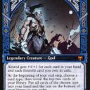 Kaldheim - 302 - Alrund, God of the Cosmos // Hakka, Whispering Raven - Mythic - C - Non-foil