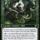 Kaldheim - 318 - Kolvori, God of Kinship // The Ringhart Crest - Rare - C - Foil