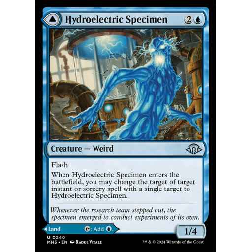 Modern Horizons 3 - 240 - Hydroelectric Specimen // Hydroelectric Laboratory - Uncommon - C - Non-foil