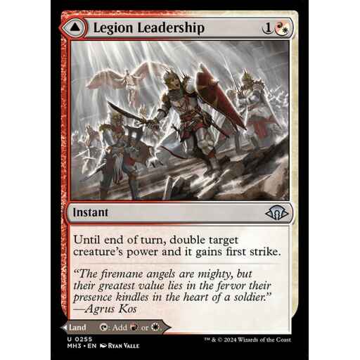 Modern Horizons 3 - 255 - Legion Leadership // Legion Stronghold - Uncommon - C - Non-foil
