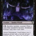 Innistrad: Midnight Hunt - 100 - Ecstatic Awakener // Awoken Demon - Common - C - Foil