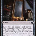 Innistrad: Midnight Hunt - 105 - Heirloom Mirror // Inherited Fiend - Uncommon - C - Foil