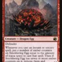 Innistrad: Midnight Hunt - 159 - Smoldering Egg // Ashmouth Dragon - Rare - C - Non-foil