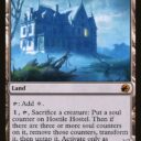 Innistrad: Midnight Hunt - 264 - Hostile Hostel // Creeping Inn - Mythic - C - Foil