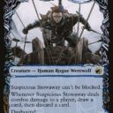 Innistrad: Midnight Hunt - 288 - Suspicious Stowaway // Seafaring Werewolf - Rare - C - Foil