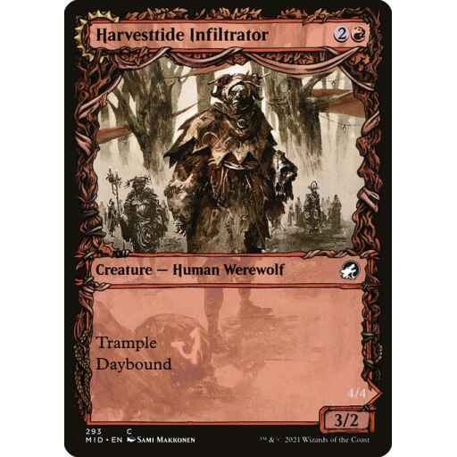 Innistrad: Midnight Hunt - 293 - Harvesttide Infiltrator // Harvesttide Assailant - Common - C - Foil