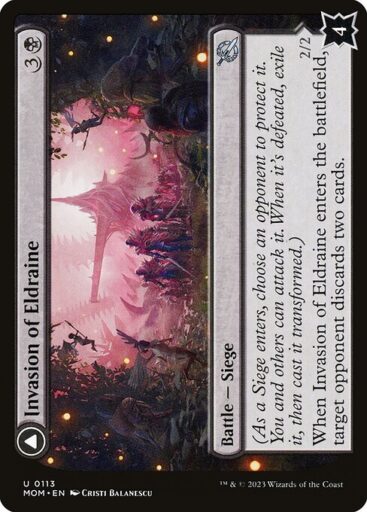 March of the Machine - 113 - Invasion of Eldraine // Prickle Faeries - Uncommon - C - Non-foil