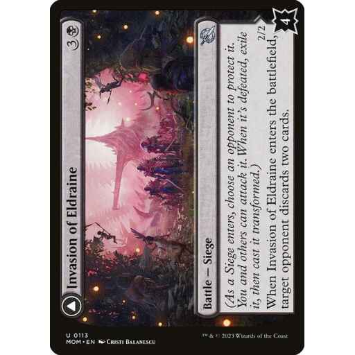 March of the Machine - 113 - Invasion of Eldraine // Prickle Faeries - Uncommon - C - Non-foil