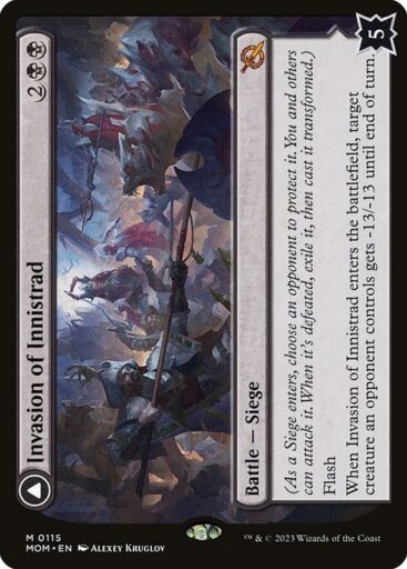 March of the Machine - 115 - Invasion of Innistrad // Deluge of the Dead - Mythic - C - Non-foil
