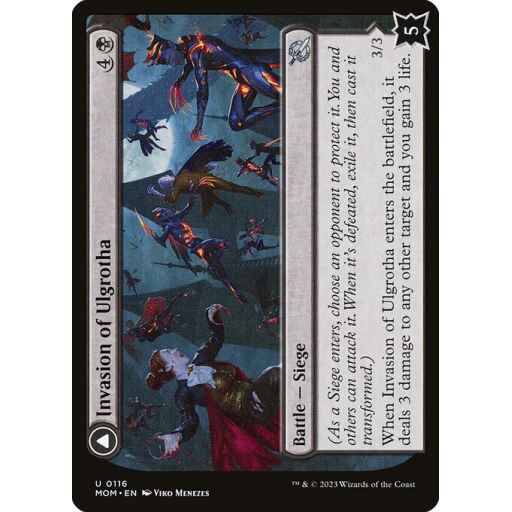 March of the Machine - 116 - Invasion of Ulgrotha // Grandmother Ravi Sengir - Uncommon - C - Non-foil