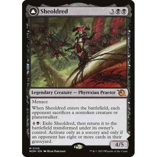 March of the Machine - 125 - Sheoldred // The True Scriptures - Mythic - C - Non-foil